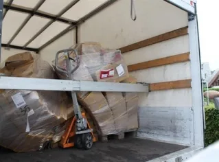 Falsche Ladungssicherung